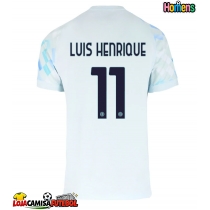 Camisa de Futebol Inter Milan Luis Henrique #11 Equipamento Secundário 2025-26 Manga Curta